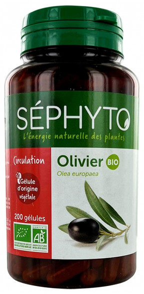 Sephyto Organic Olive Tree 200 Capsules
