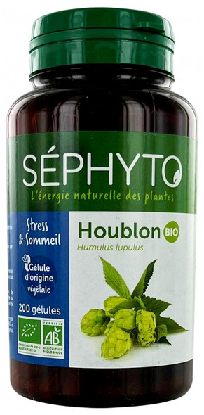 Sephyto Organic Hop 200 Capsules