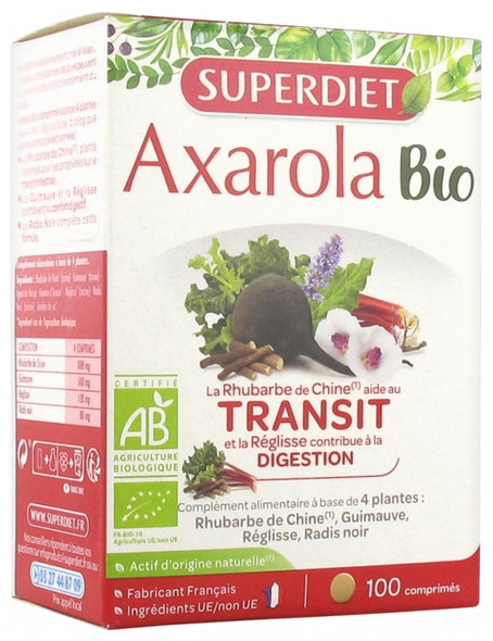 Superdiet Axarola Bio Transit 100 Tablets