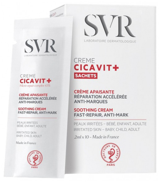 SVR Cicavit+ Soothing Cream Fast Repair Anti-Marks 10 Sachets