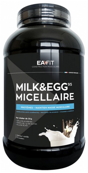 Eafit Muscle Construction Milk & Egg 95 Micellar 2,2kg