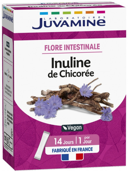 Juvamine Intestinal Flora Chicory Inulin 14 Sticks