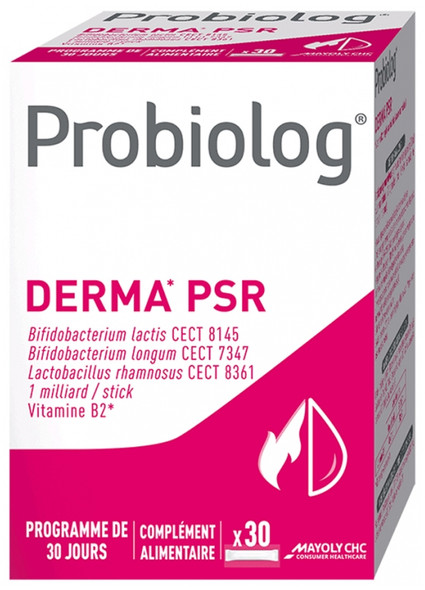 Mayoly Spindler Probiolog Derma PSR 30 Sticks