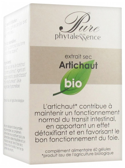 Phytalessence Pure Artichoke Organic 60 Capsules