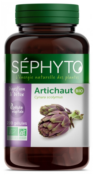 Sephyto Digestion & Detox Artichoke Organic 200 Capsules