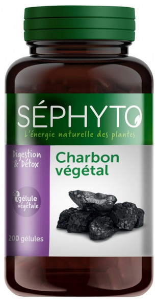 Sephyto Charcoal 200 Capsules