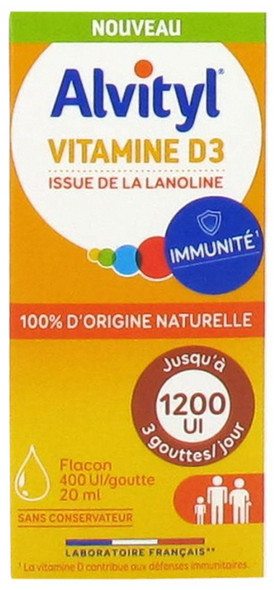 Alvityl Vitamin D3 Drops 20ml