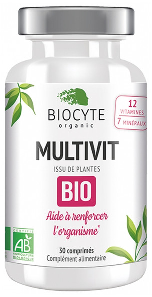 Biocyte Multivit Organic 30 Tablets