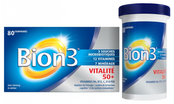 Bion 3 Vitality 50+ 80 Tablets