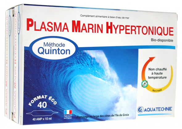 Biotechnie Hypertonic Marine Plasma Action 20 Days 40 Phials