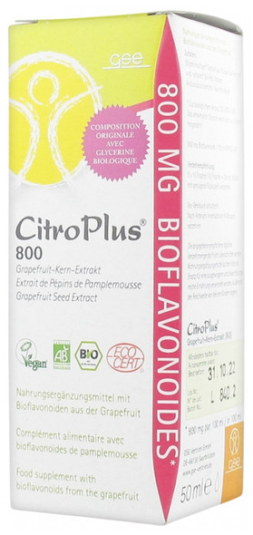 CitroPlus 800 Organic Grapefruit Seed Extract 50 ml