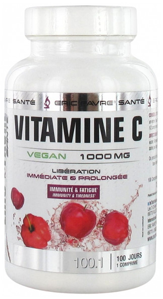 Eric Favre Vitamin C Vegan 1000mg 100 Tablets