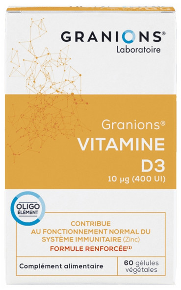 Granions Vitamin D3 60 Capsules