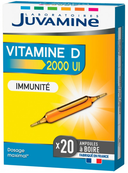 Juvamine Vitamin D 20 Phials