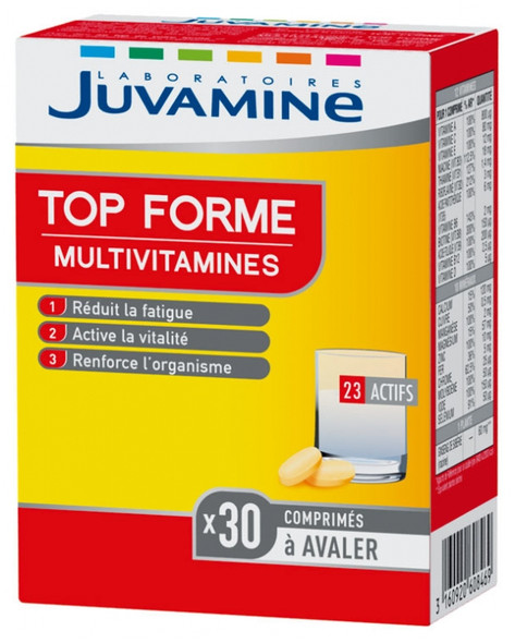 Juvamine Top Form Multivitamins 30 Tablets