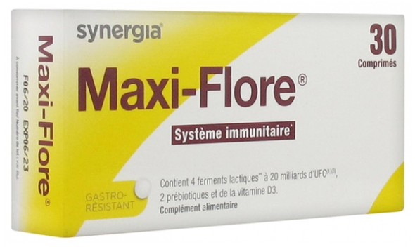 Synergia Maxi-Flore Immune System 30 Tablets