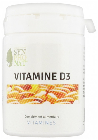 Synphonat Vitamine D3 120 Gel-Caps