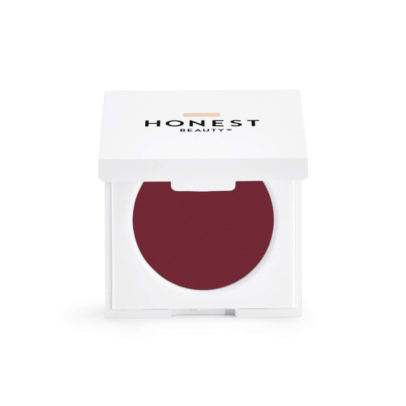 Honest Beauty Crème Cheek Blush Buildable Blendable Blush Paraben Free Talc Free Dermatologist Tested Cruelty Free, Plum Berry: Cool Plum, 0.1 Ounce