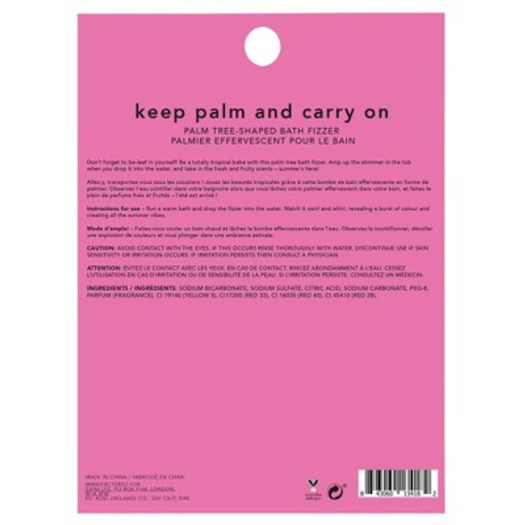 Holler and Glow Keep Palm and Carry On Bath Bomb - 4.2oz