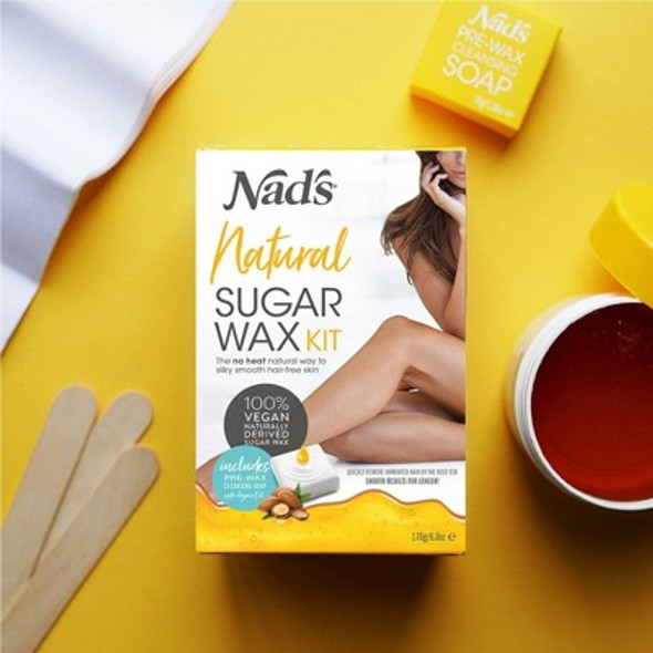 Nad's Natural Sugar Wax Kit - 6oz