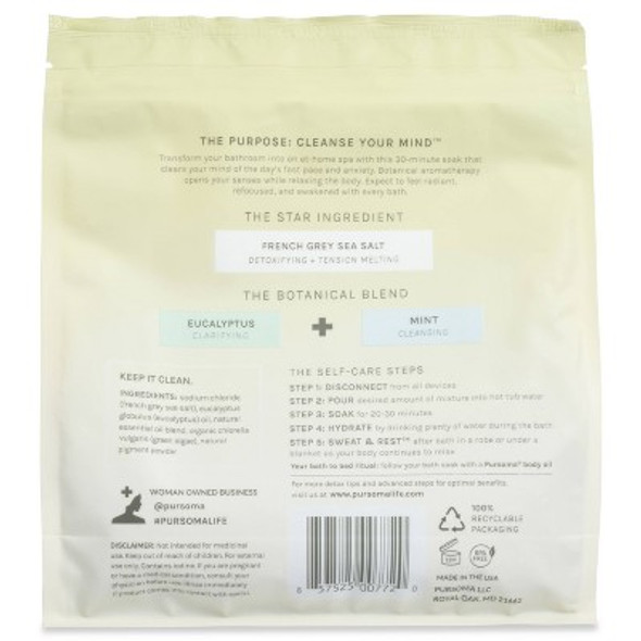 Pursoma Cleanse Your Mind Bath Soak - 48oz