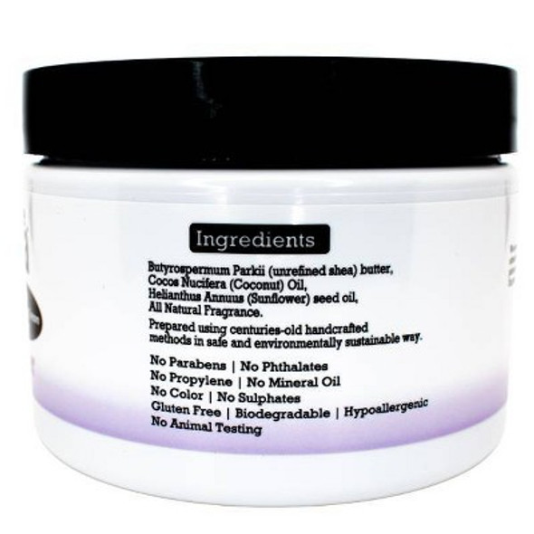 True Shea Natural Ultra Whipped Shea Butter - Lavender - 8oz