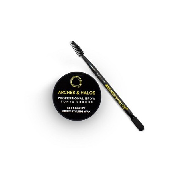 Arches & Halos Set & Sculpt Brow Styling Wax - 0.106oz