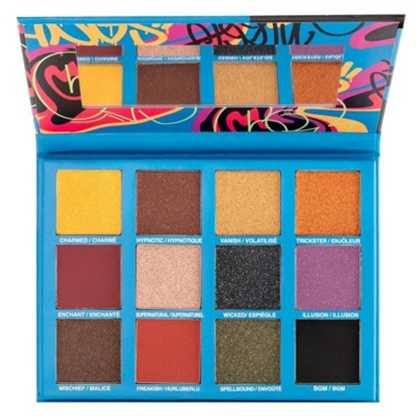 Black Radiance Brilliant Effects Eye Shadow Palette - Midnight Magic - 0.38oz