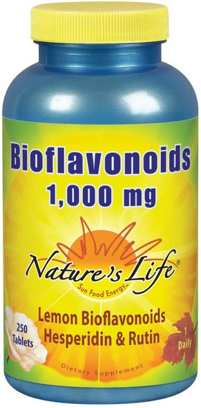 Lemon Bioflavonoids 250 tabs by Nature's Life