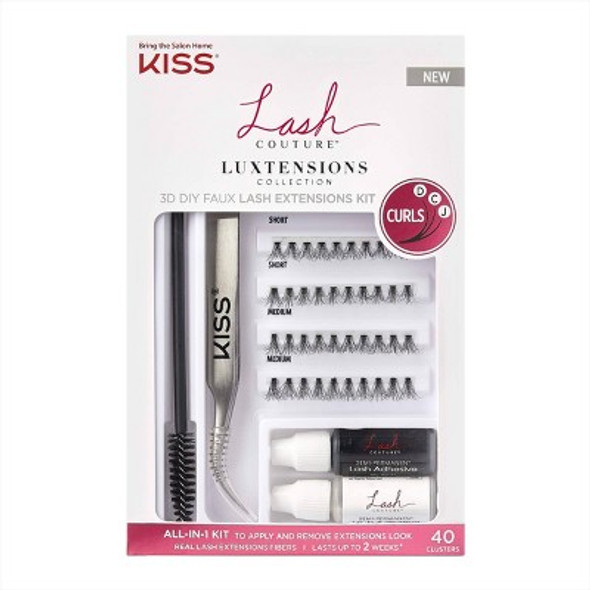 KISS Lash Couture Luxtensions Collection Faux Lash Extension Kit - 40ct