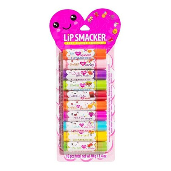 Lip Smacker Party Pack Lip Makeup - Doodles - 10pc