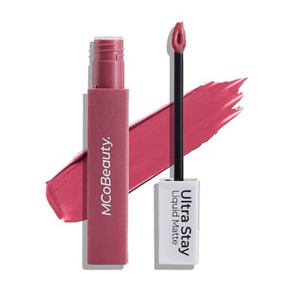 Ultra Stay Matte Liquid Lipstick - Dusty Mauve by MCoBeauty for Women - 0.16 oz Lipstick