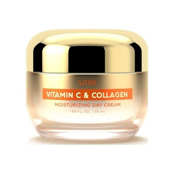 Azure Skincare Vitamin C and Collagen Day Cream - 1.69 fl oz