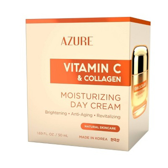 Azure Skincare Vitamin C and Collagen Day Cream - 1.69 fl oz