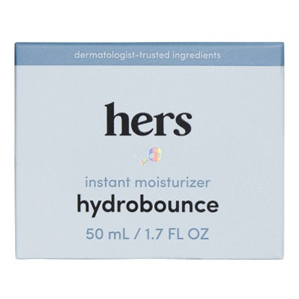 hers Hydro Bounce Instant Face Moisturizer - 1.7 fl oz