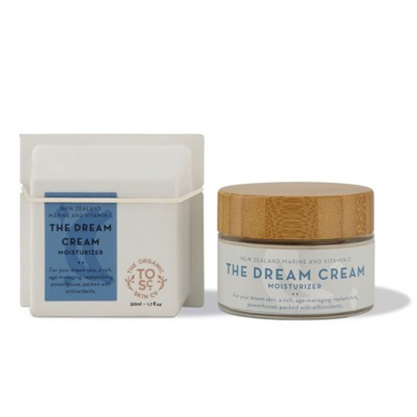Dream Cream New Zealand Marine and Vitamin C Serum, The Organic Skin Co, 1.7 fl oz