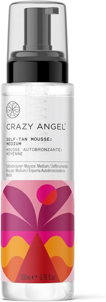 Crazy Angel Clear Self-Tan Mousse (Medium) 200ml