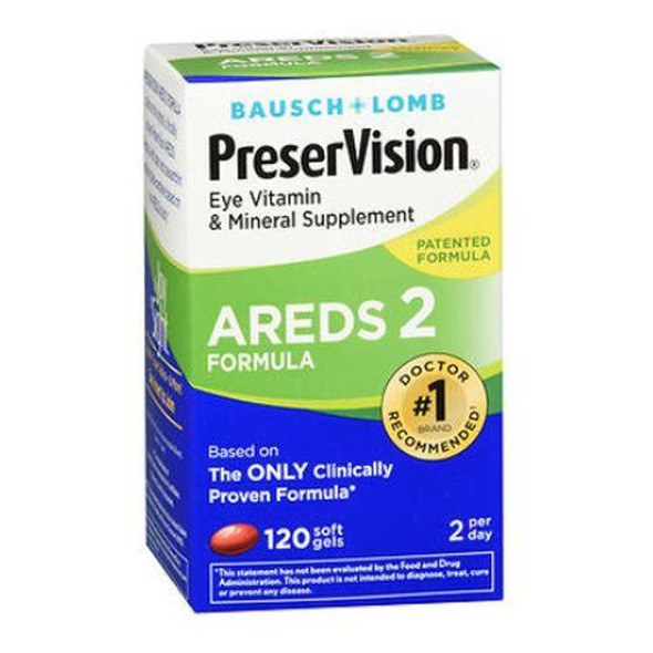 Bausch & Lomb PreserVision AREDS 2 Formula 120 Softgels by Bausch And Lomb