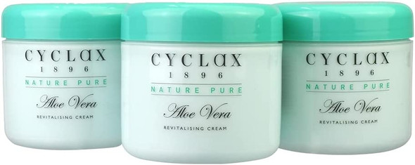 THREE PACKS of Cyclax Aloe Vera Revitalising Cream 300ml