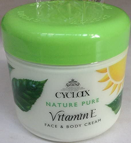 5x Cyclax Nature Vitamin E Face and Body Cream 300ml by Cyclax