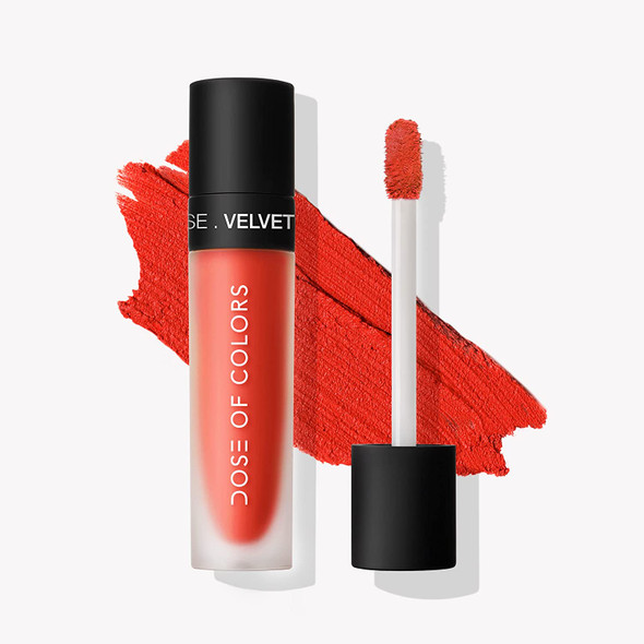 Dose of Colors Velvet Mousse Lipsticks (Fired Up)
