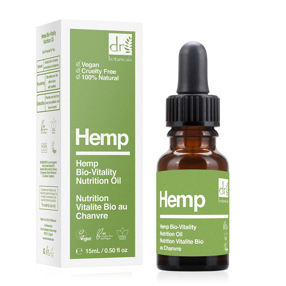 Dr. Botanicals Hemp Bio-Vitality Nutrition Facial Oil 15ml