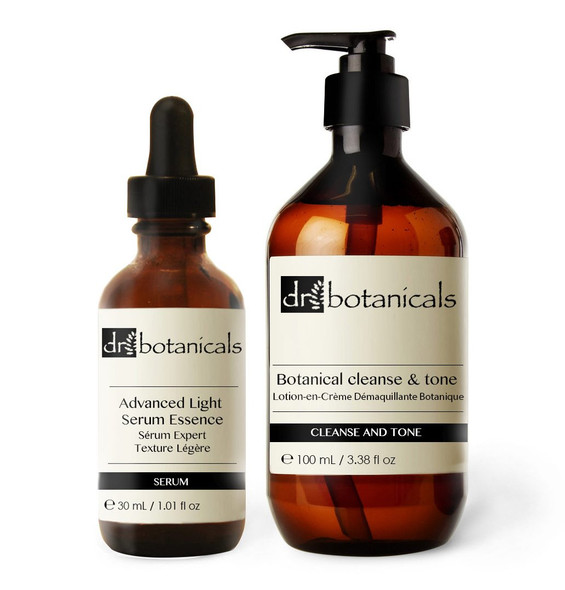 Dr Botanicals Cleanse and Tone Plus Advanced Light Facial Serum Essence, 40 Gram