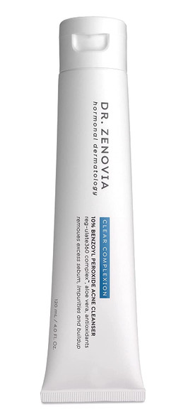 10% Benzoyl Peroxide Acne Cleanser - Hormonal Acne Treatment