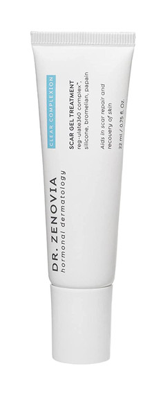 Dr. Zenovia Hormonal Dermatology Scar Gel Treatment - Silicone Scar Cream for Face and Body