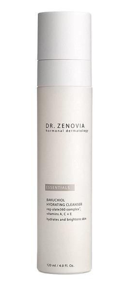 Dr. Zenovia Hormonal Dermatology Bakuchiol Hydrating Cleanser - Anti Aging Face Wash For Dry Skin - Gentle Face Cleanser- Hydrating Facial Cleanser For Women With Bakuchiol