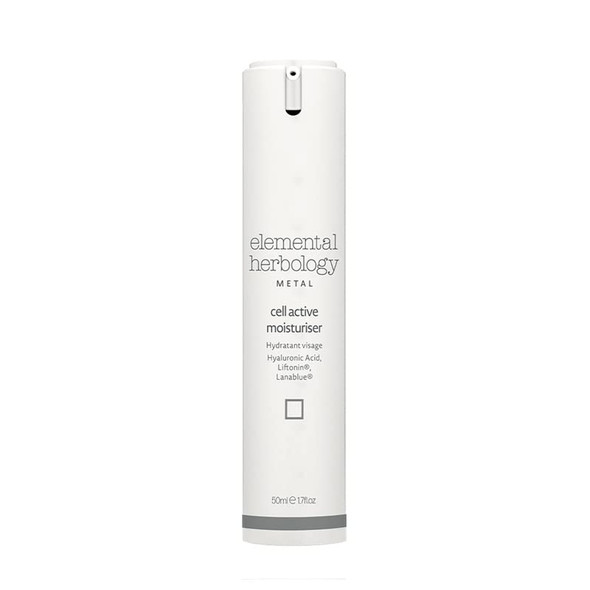 Elemental Herbology Cell Active Facial Moisturizer, 1.7 Fl Oz- For All mature skin types experiencing visible signs of aging, pigmentation marks, fine lines and dry skin