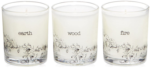 elemental herbology Elemental Candle Trio