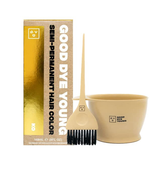 Good Dye Young Perm Dye (KO) and Hair Dye Brush Kit