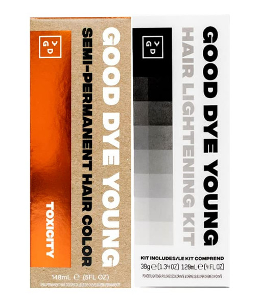 Good Dye Young Perm Dye (Toxicity) and Lightening Kit - 4oz